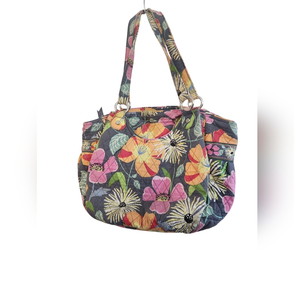 Vera Bradley Jazzy Blooms shoulder bag